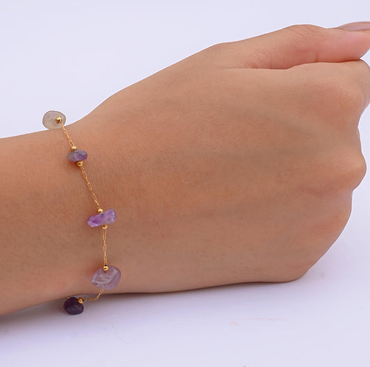 Uncut Beauty Bracelet - HONEY & CO.